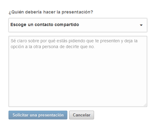 Clientes en Linkedin: presentacion